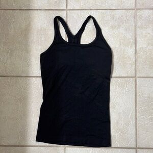 lululemon Ebb to street tank top black